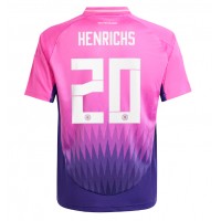 Camisa de time de futebol Alemanha Benjamin Henrichs #20 Replicas 2º Equipamento Europeu 2024 Manga Curta